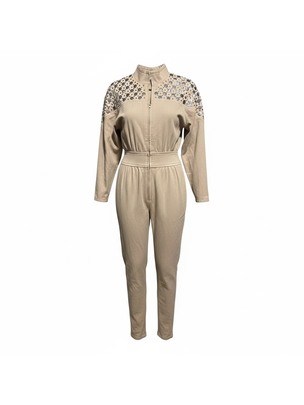 Lillie Rubin Vintage Studded Statement Jumpsuit